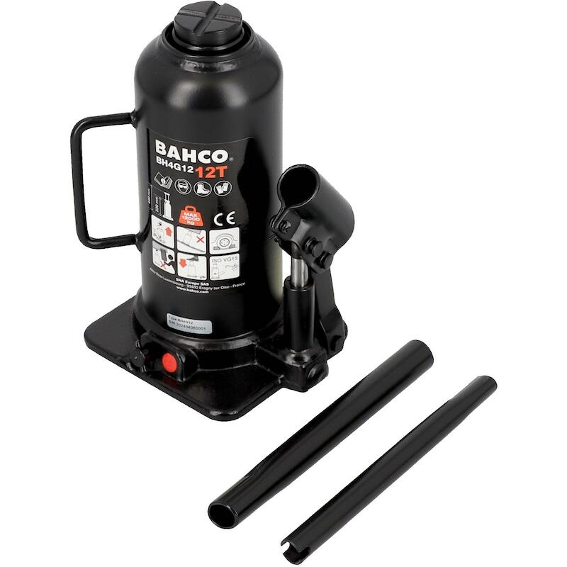 Bahco - Cric bouteille hydraulique - BH4g12 - 12 t - 03356062