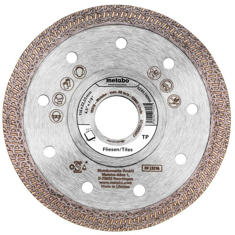 DIAMANTSCHIJF 115MM         628578000       METABO