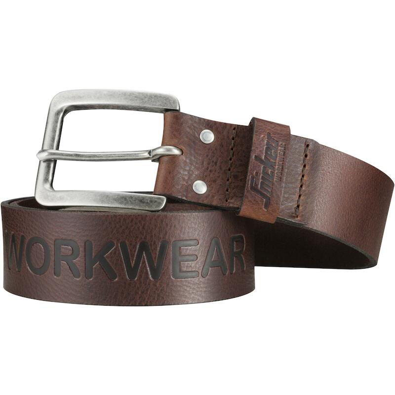 ERGON.LEREN RIEM CHOCOLADE  9034 MT.S     SNICKERS