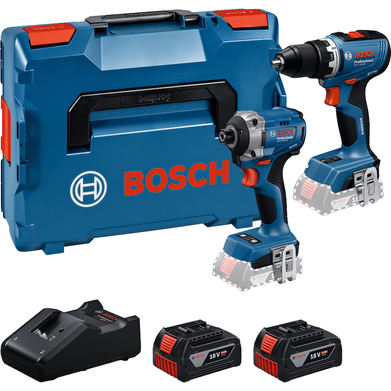 ACCU-MACHINESET 18V/2X5AH   0615A50090       BOSCH