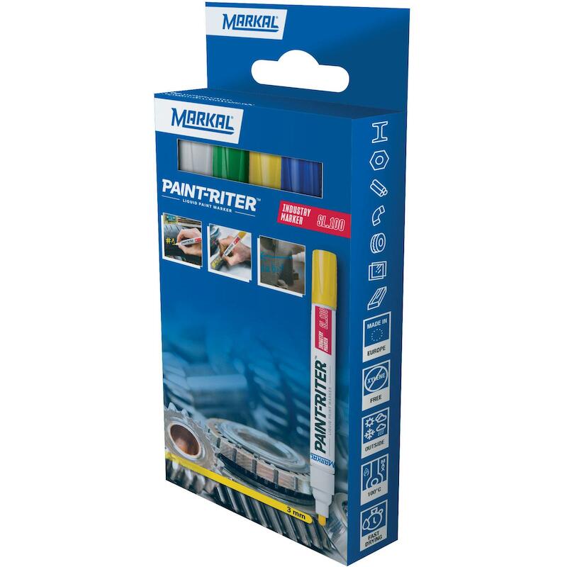 JEU MARQUE.PEIN.BL/JA/VE/BL SL100     (4PC) MARKAL