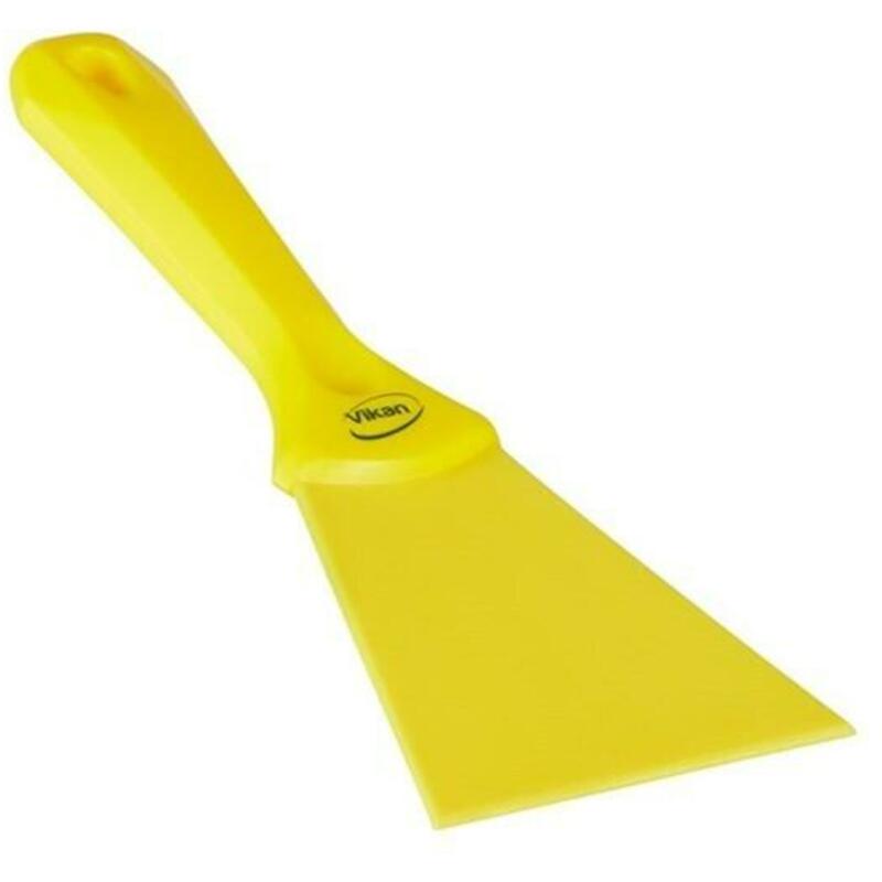 GRATT.À MAIN PP/NYLON JAUNE 4013/6  100MM    VIKAN