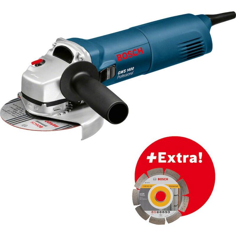 MEUL.D'ANGLE 1400W/125MM    GWS 1400(COFF)   BOSCH