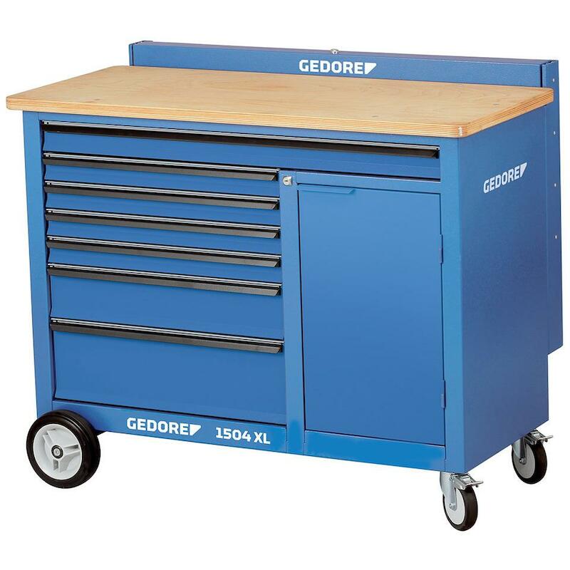 ÉTABLI MOBILE 7T.           1504XL          GEDORE