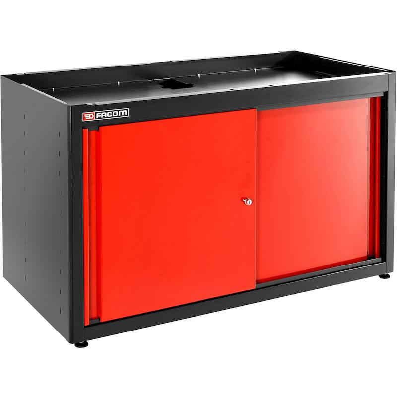 MEUBLE BAS DOUBLE 2 P.COUL. JLS3-MBDPP ROUGE FACOM