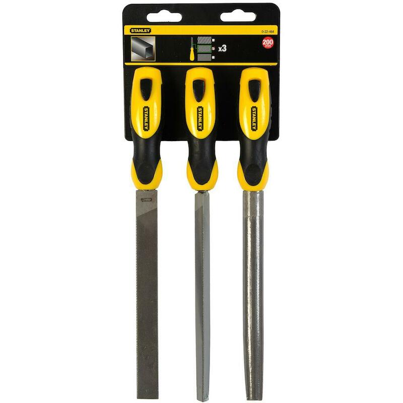 VIJLENSET HALFZOET 3DLG     0-22-464 200MM STANLEY