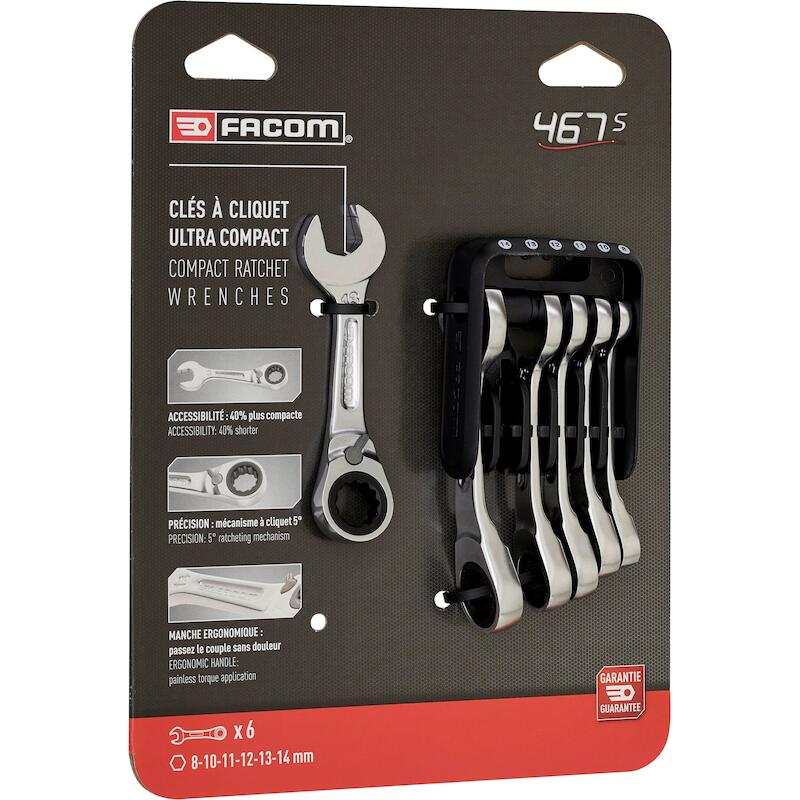 SET RINGSTEEKRATELSL. METR. 467BS.JP6PB (6ST)FACOM