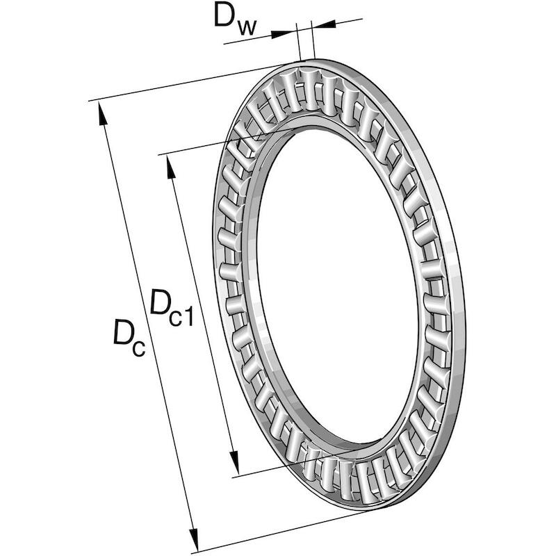 NAALDTAATSLAGER             AXK5578-A/0-10     INA