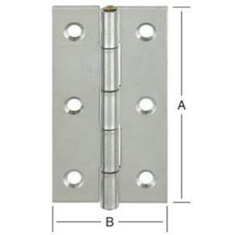 SCHARNIER/SMAL MS STIFT     DIN7954A 70X38   GALV