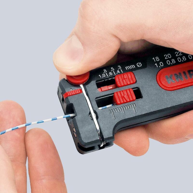 PINCE À DÉN.MINI 0,25-0,8   12 80 100 SB    KNIPEX