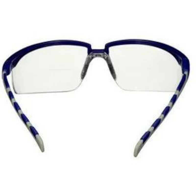 3m - Reader safety glasses - Solus 2000 - S2020AF-BLU - +2.0 dioptre - clear - anti-scratch/anti-fog - 03093982
