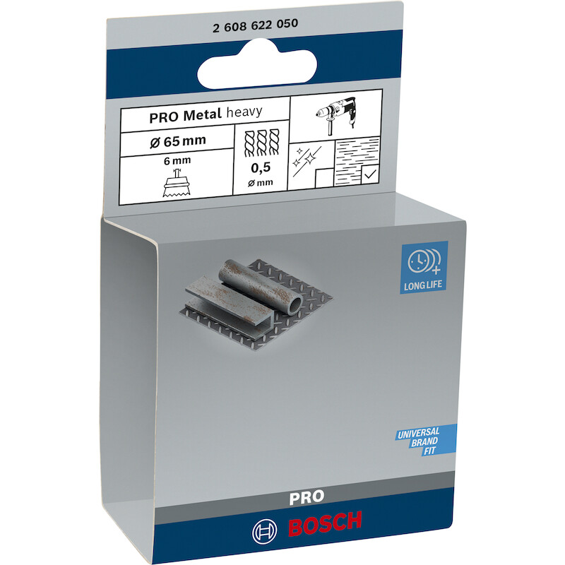 BROSSE BOISSEAU 65MM 0,5MM  2608622050       BOSCH