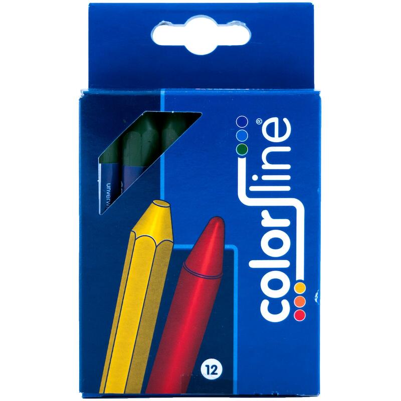 CRAYON GRAS VERT            CL5005(12PC)COLOR LINE