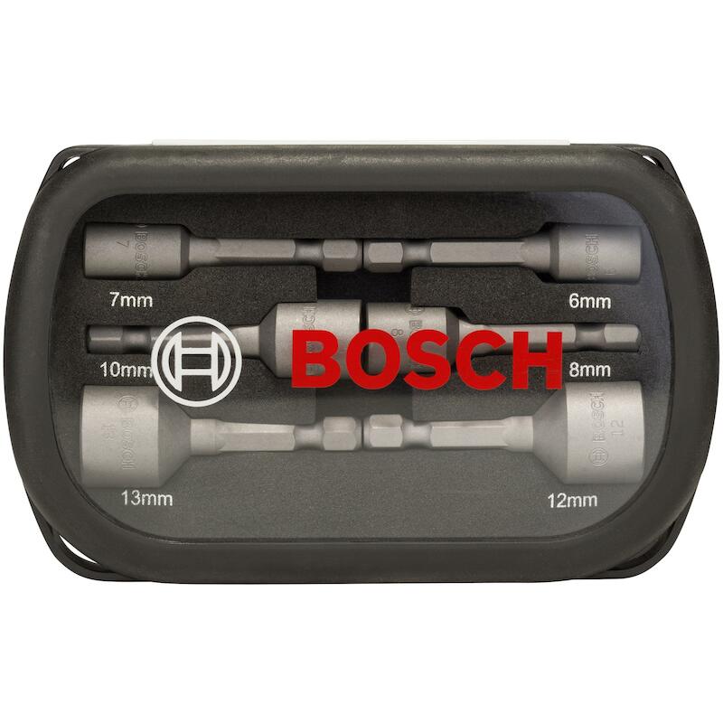 DOPSLEUTELSET 1/4"          2607017569  (6ST)BOSCH