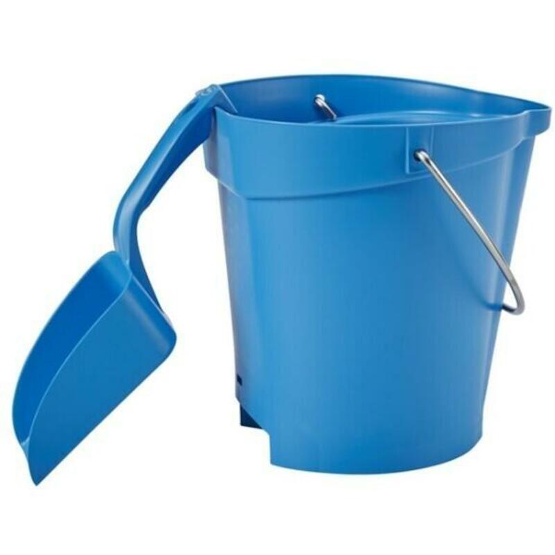 PELLE À MAIN PP 0,5L ROUGE  5677/4 90MM      VIKAN