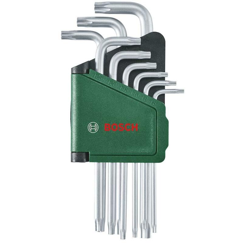 STIFTSLEUTELSET TORX        1600A02Z9C (9ST) BOSCH