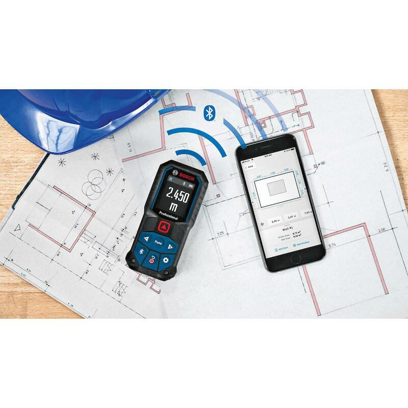TÉLÉMÈTRE LASER EN ETUI     GLM 50-27 C (2XAA)BOSC