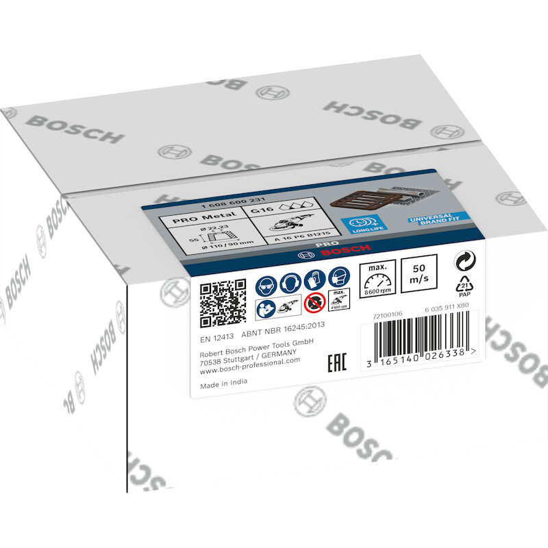 KOMSTEEN CON.90/110MM 50MM  1608600231   P16 BOSCH