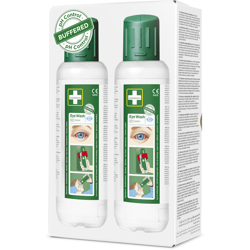 DOUCHE OCULAIRE TAMPONNÉ    725200 - 500ML   (2PC)