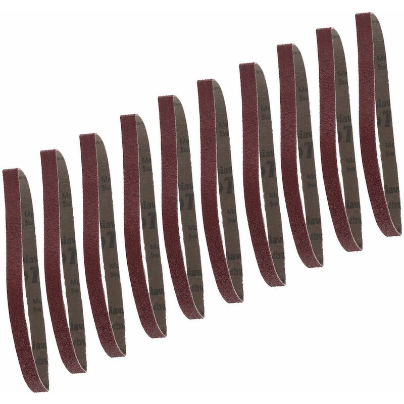 SCHUURBANDENSET 13X455MM    DT3607 40/80/120(10ST)
