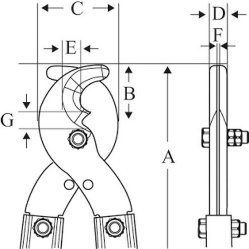 PIECE RECHANGE COUPE-CABLE  2720-SH          BAHCO