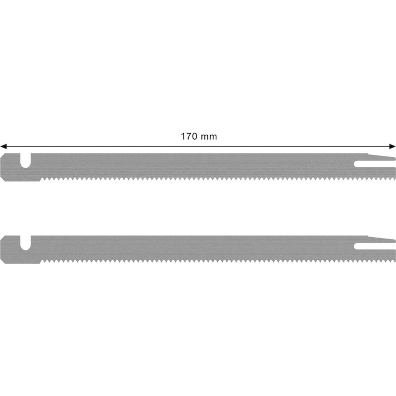 JEU LAME SCIE 130MM MOUSSE  2607018010  (2PC)BOSCH