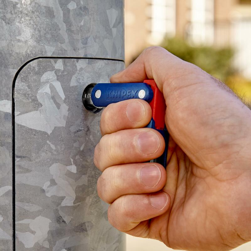 Knipex - Universal control cabinet key - 00 11 06 V03 - DoubleJoint - 62 mm - 03041203