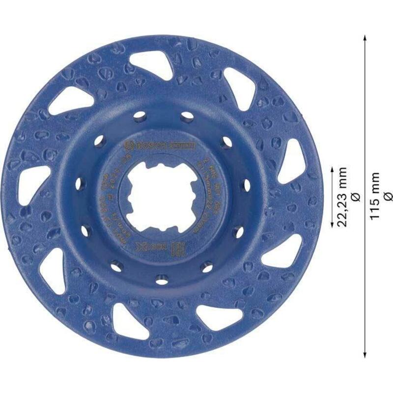 MEULE ASSIETE DIAMANT 115MM 2608901684  GROS BOSCH