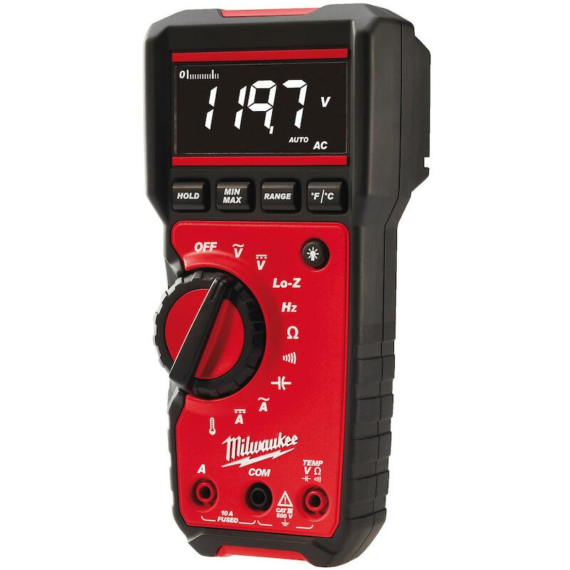 MULTIMETER 600V DIG.(TAS)   2217-40 (2XAA)MILWAUKE