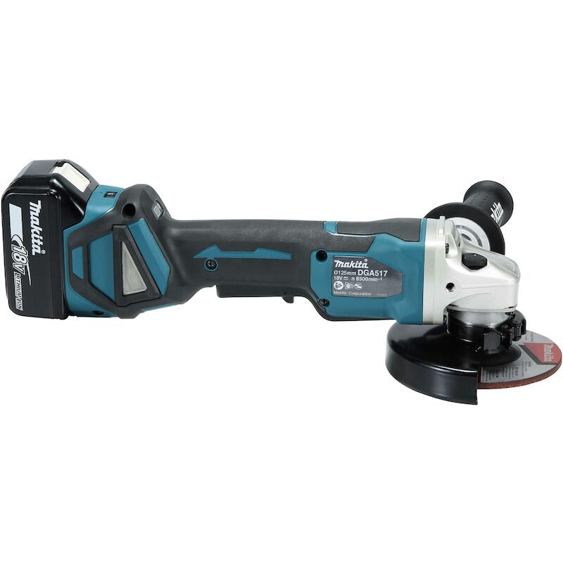CORDLESS ANGLE GRINDER LXT 18V - DGA517RTJ - MAKITA