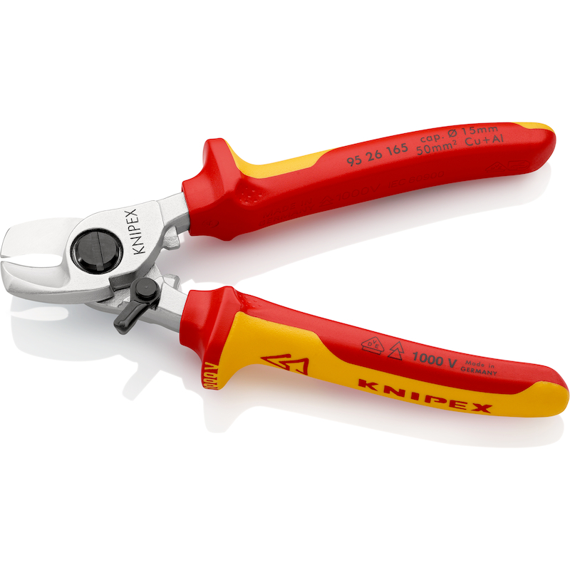 KNIPEX 9526165 KABELSCHAAR MET OPENINGSVEER