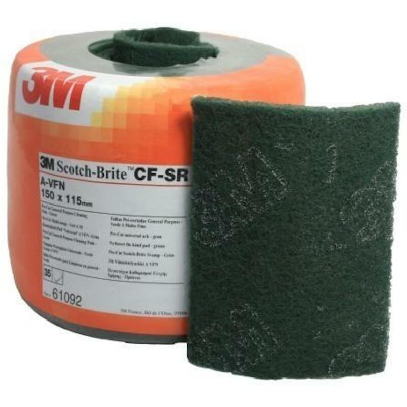 HANDPAD CLEAN&FIN.115X150   CF-SR AVFN GROEN(35)SB