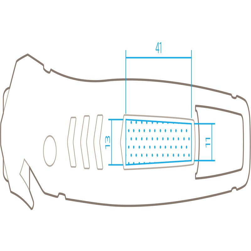 COUTEAU DE SÉC.SECUMAX 350  350001          MARTOR