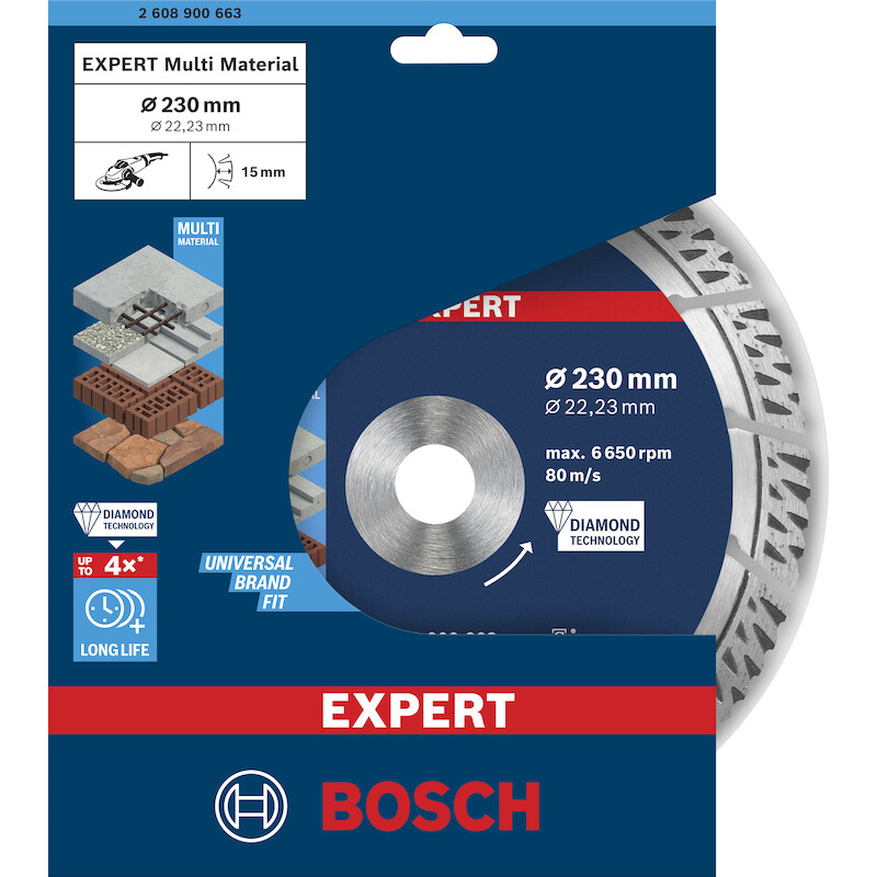 DIAMANTSCHIJF 230MM         2608900663       BOSCH