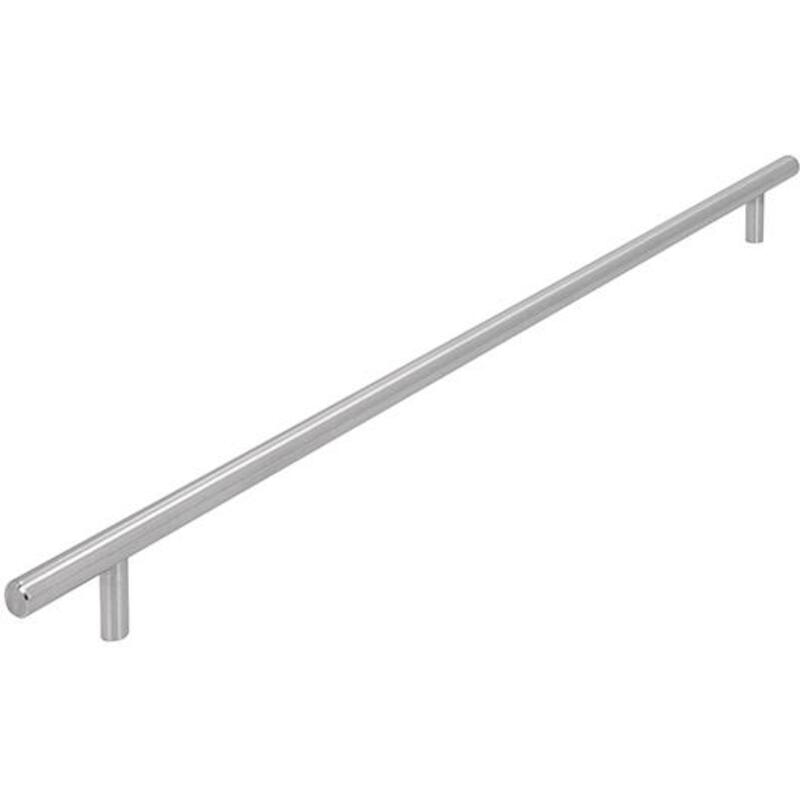 POIGNÉE MEUBLE EN T INOX    1407-452N1 384MM  SIRO