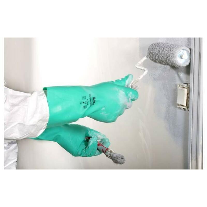 GANT NITRILE VERT 32CM      ULTRANITR.492   8 MAPA