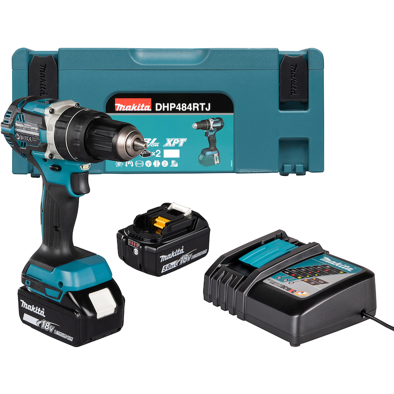 VISSEUSE-PERCEUSE À PERCUSSION LXT - DHP484RTJ - MAKITA