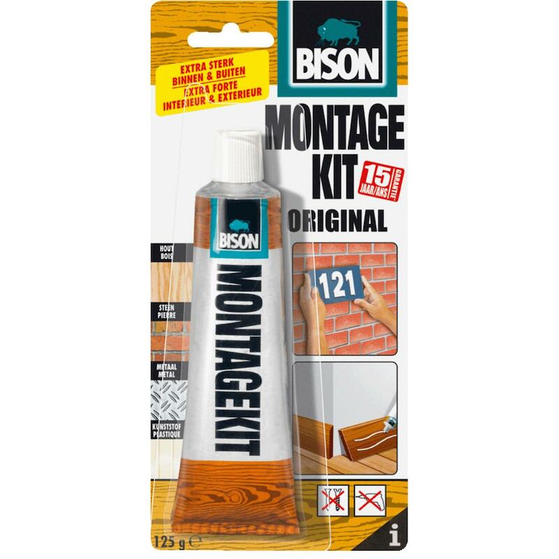 KIT DE MONTAGE 125GR/TUBE   ORIGINAL     DIY BISON