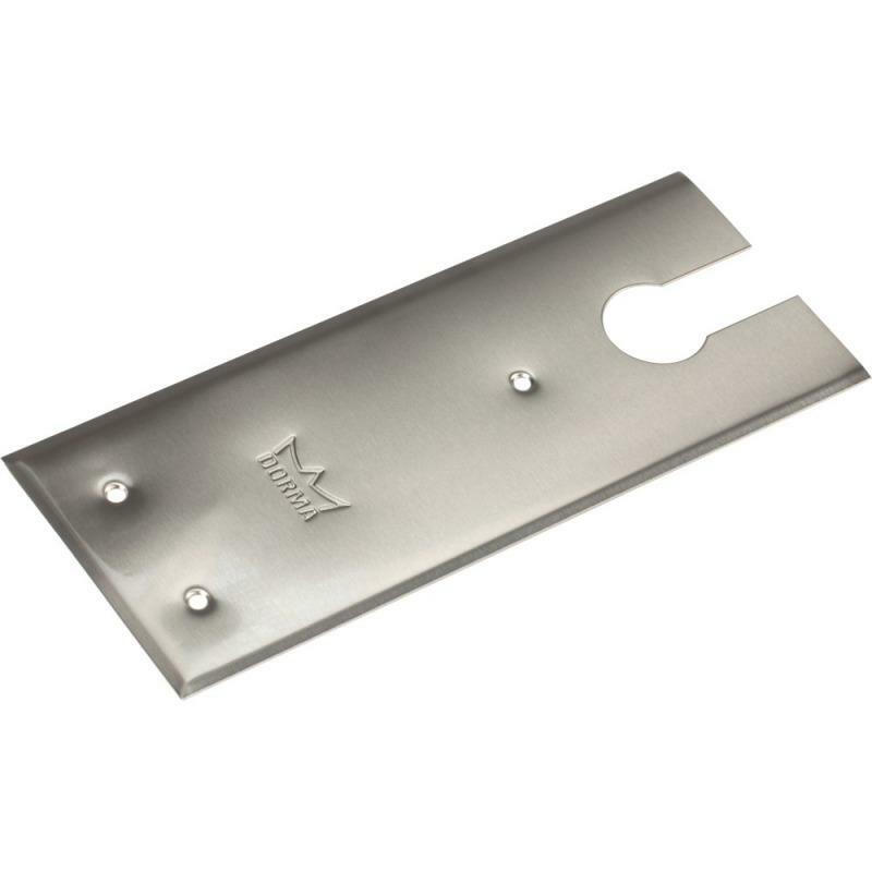AFDEKPLAAT VOOR BTS84 INOX  8410             DORMA