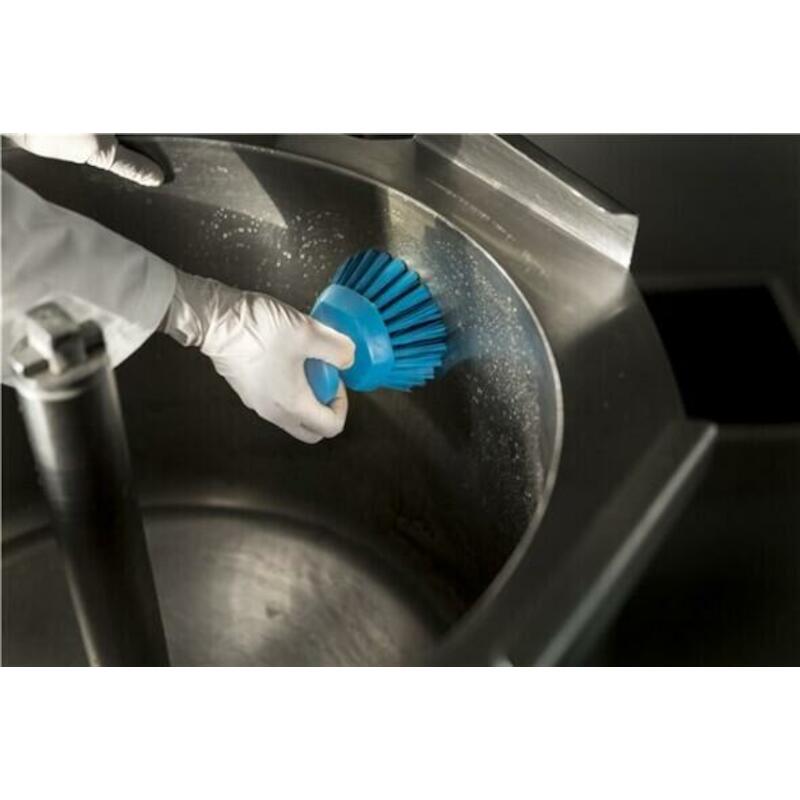 BROSSE RONDE POL.DUR BLANC  3885/5  110MM    VIKAN