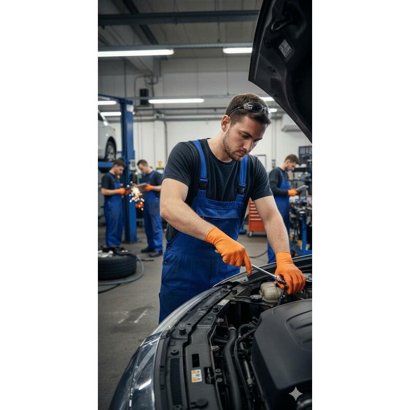 GANT PYRAGRIP ORANGE        709HVO (100PC) L SHOWA