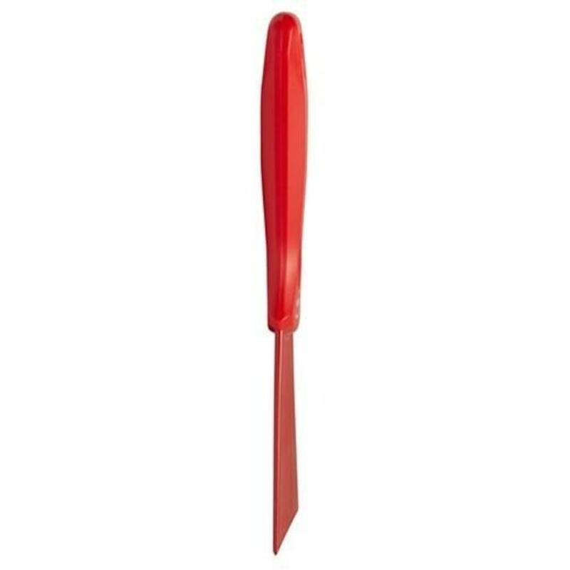 HANDSCHRAPER PP/NYLON ROOD  4013/4  100MM    VIKAN