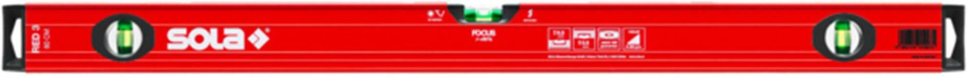 WATERPAS 1000MM             RED 3             SOLA