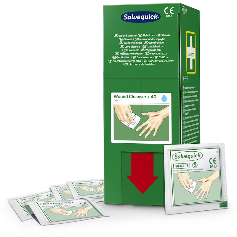 LIGNETTES LAVE-BLESSURE     3227 (40PC) SALVEQUICK