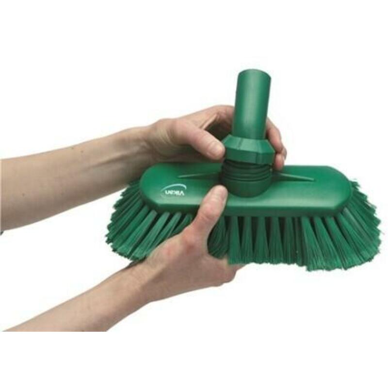 BROSSE ANGLE RÉGL.DOUX VERT 7067/2  190X70MM VIKAN