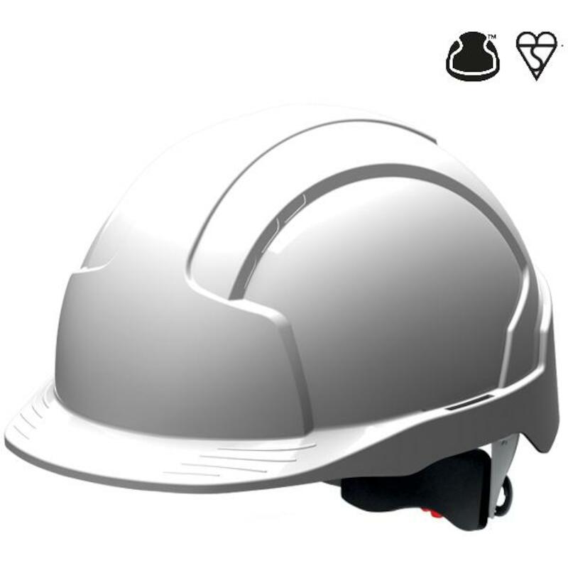 HELM VENTIL.+DRAAIKNOP      EVOLITE WIT        JSP