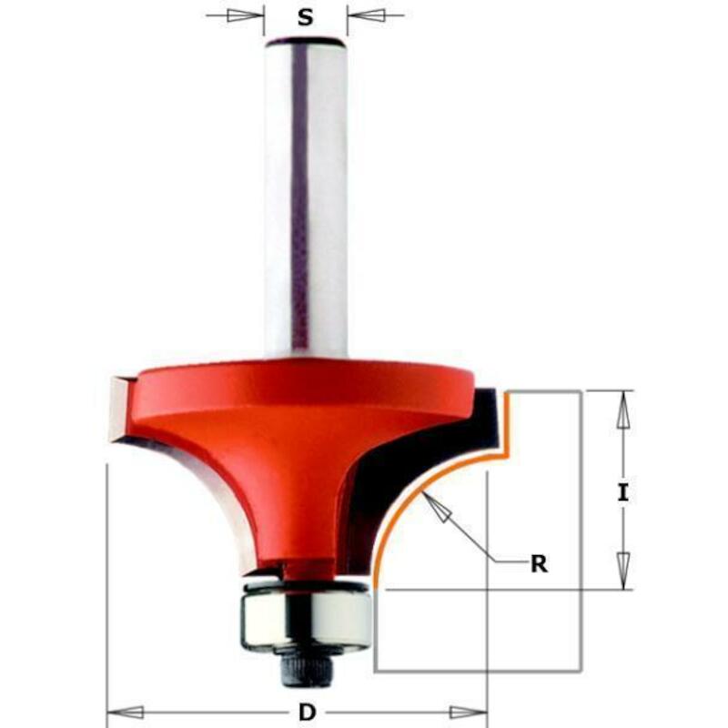 FRAISE QUART ROND 31,7X16   938.317.11 S8 R9,5 CMT