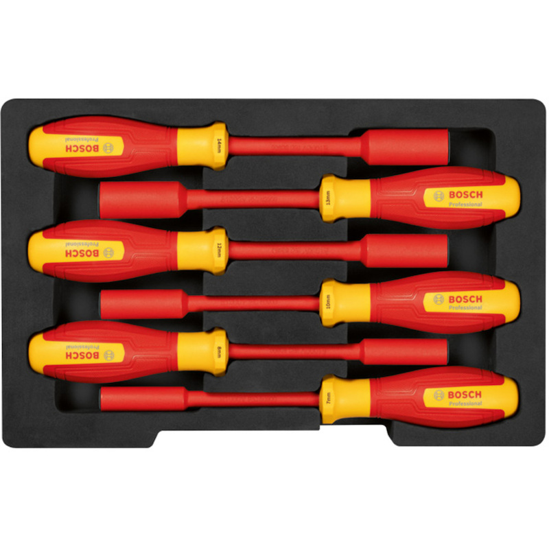 MOD.JEU DE CLÉS À DOUILLES  1600A02NF3 (6PC) BOSCH