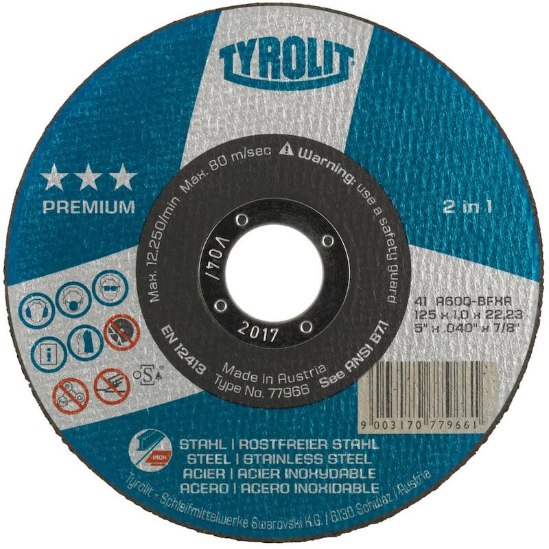 DISQUE TRONÇ. 230X2,5X22,23 PREMIUM        TYROLIT