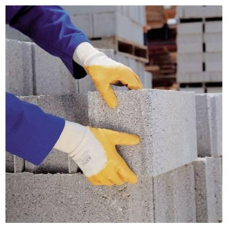 GANT NITRILE JAUNE          TITAN 397      10 MAPA